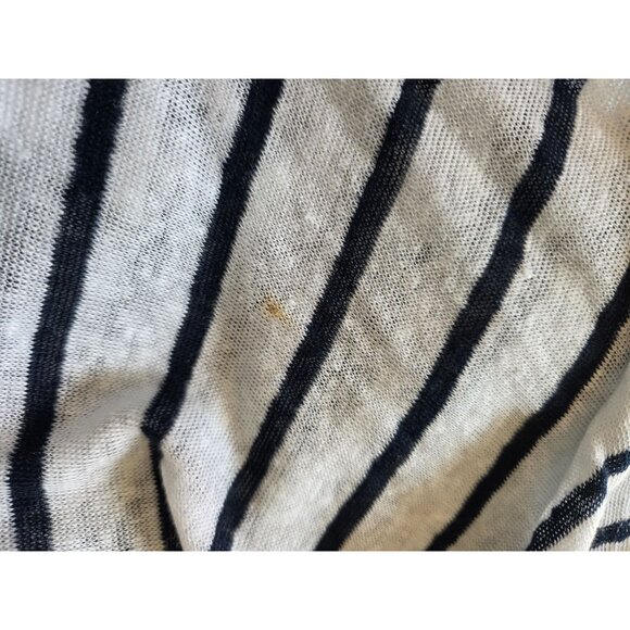 Banana Republic Womens Striped Linen Cardigan Sweater Size L - Picture 7 of 9